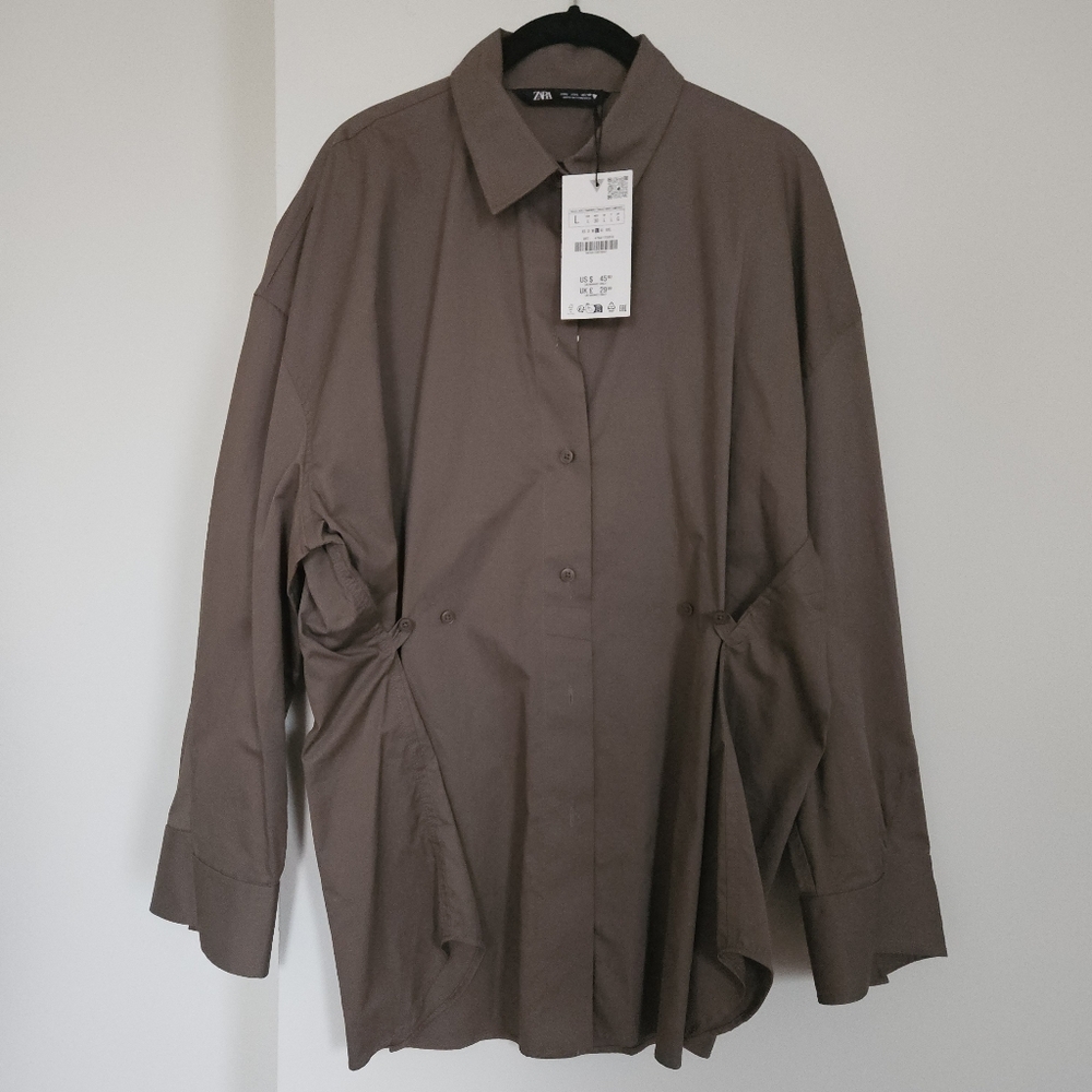 Adjustable Oversized Button Down - image 3
